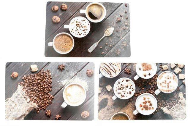 ÉTKEZŐALÁTÉT textil  - többszínű, Basics, textil (43.5/28.5/0.3cm)