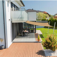 GARTENSONNENSEGEL  500/500 cm  - Beige, Basics (500/500cm)