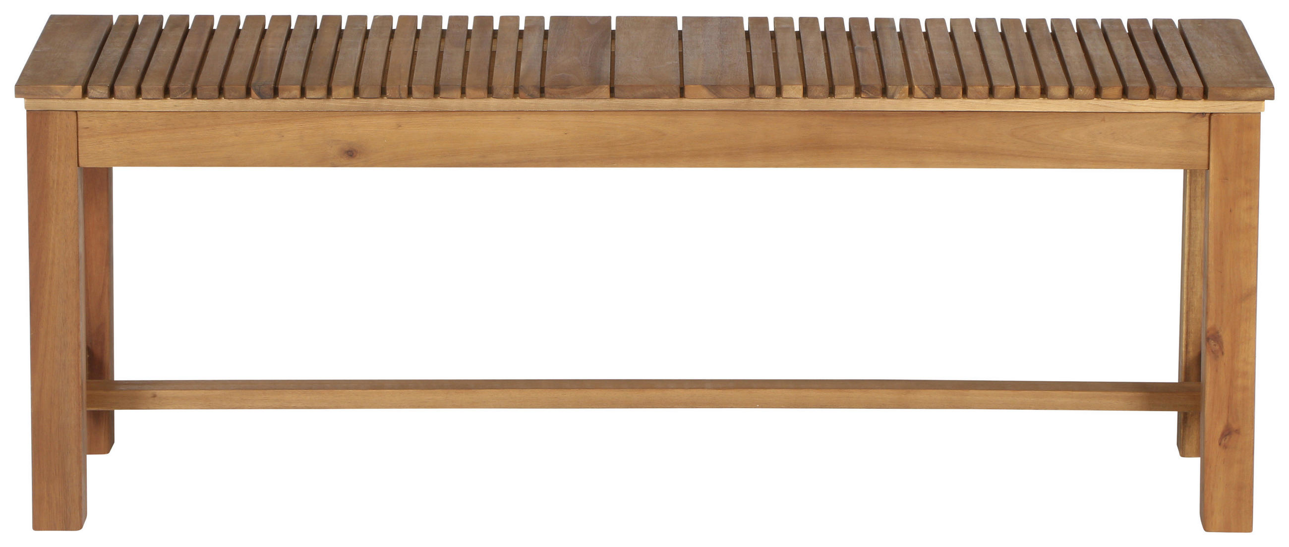 GARTENBANK 120/45/33 cm Akazie   - Akaziefarben, KONVENTIONELL, Holz (120/45/33cm) - Siena Garden