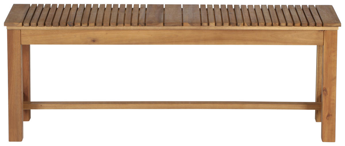 GARTENBANK 120/45/33 cm  in Akaziefarben  - Akaziefarben, KONVENTIONELL, Holz (120/45/33cm) - Siena Garden