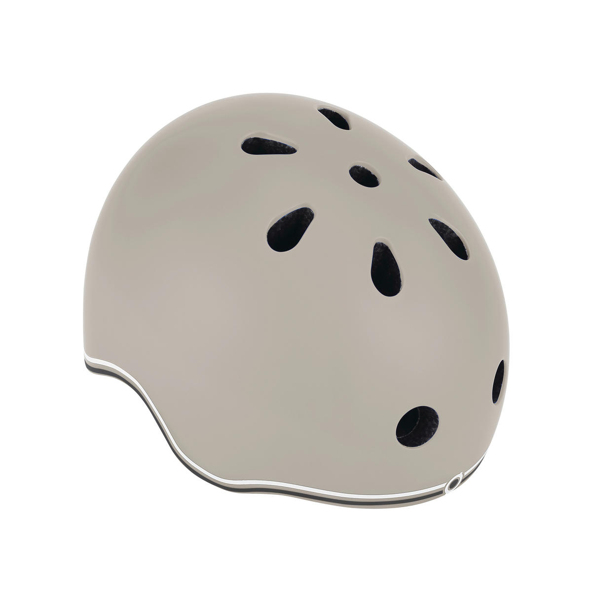 KINDERHELM HELM GO-UP LIGHTS  - Taupe, Basics, Kunststoff (24/21/14,5cm) - GLOBBER