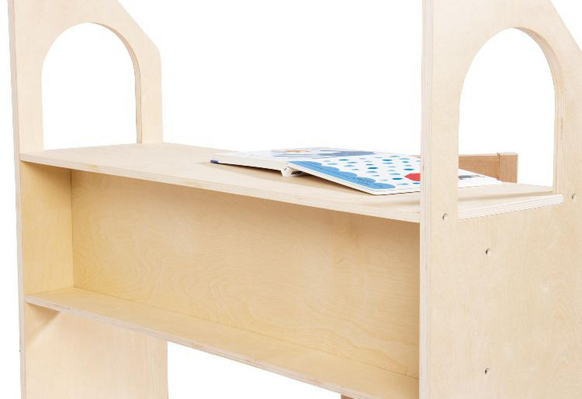 SPIELHAUS 119/122/94 cm Thilda  - Birkefarben/Kieferfarben, Basics, Holz (119/122/94cm) - Pinolino