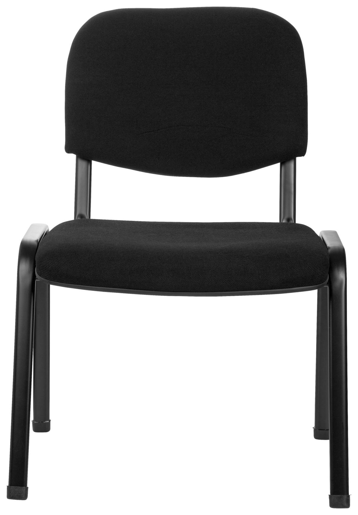 KONFERENČNÍ ŽIDLE - černá, Basics, kov/textil (60/87/55cm) - MID.YOU