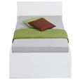BETT 90/200 cm Weiß - Weiß, KONVENTIONELL (90/200cm) - Carryhome