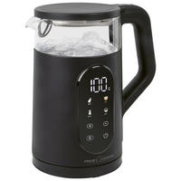 WASSERKOCHER 1,7 L  - Schwarz, Basics, Glas (15,1/25,7/22,5cm) - Bomann