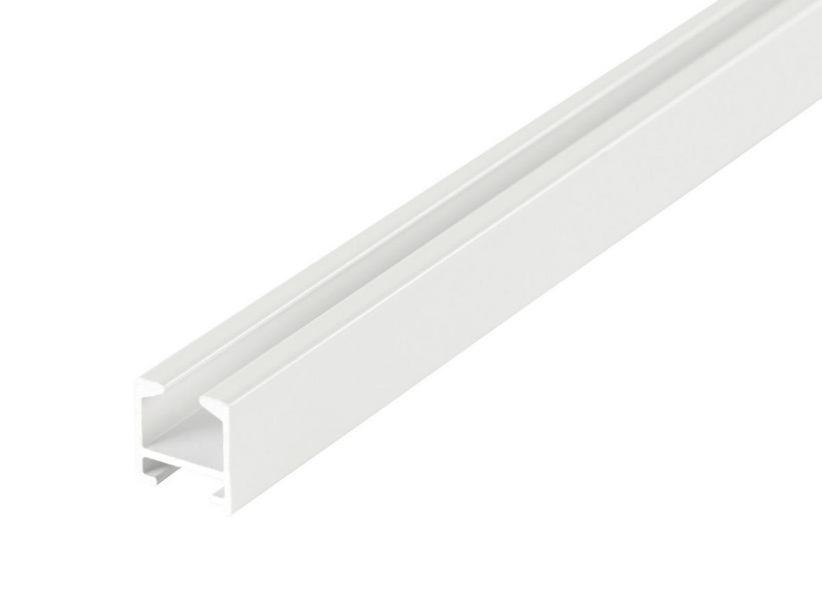 VORHANGSCHIENE - Weiß, Basics, Metall (200cm) - Homeware