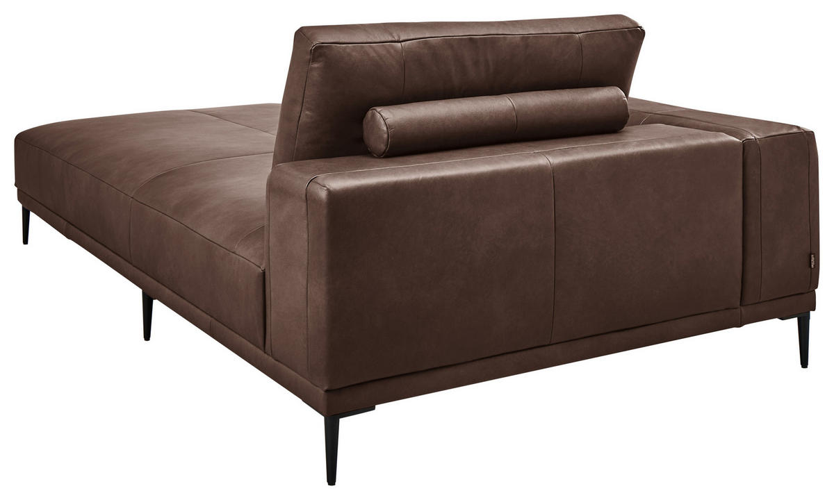 LIEGE Echtleder Braun  - Schwarz/Braun, Design, Leder (225/85/141cm) - Belluti