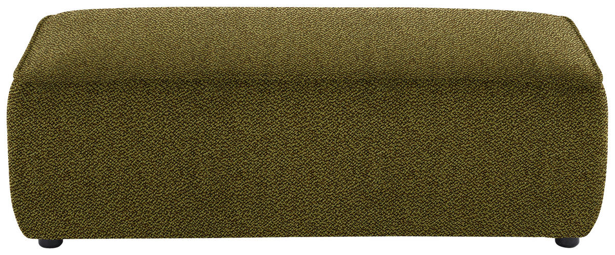 ECKSOFA  in Flachgewebe Khaki  164/341 cm  - Khaki/Schwarz, Design, Kunststoff/Textil (164/341cm) - W.Schillig