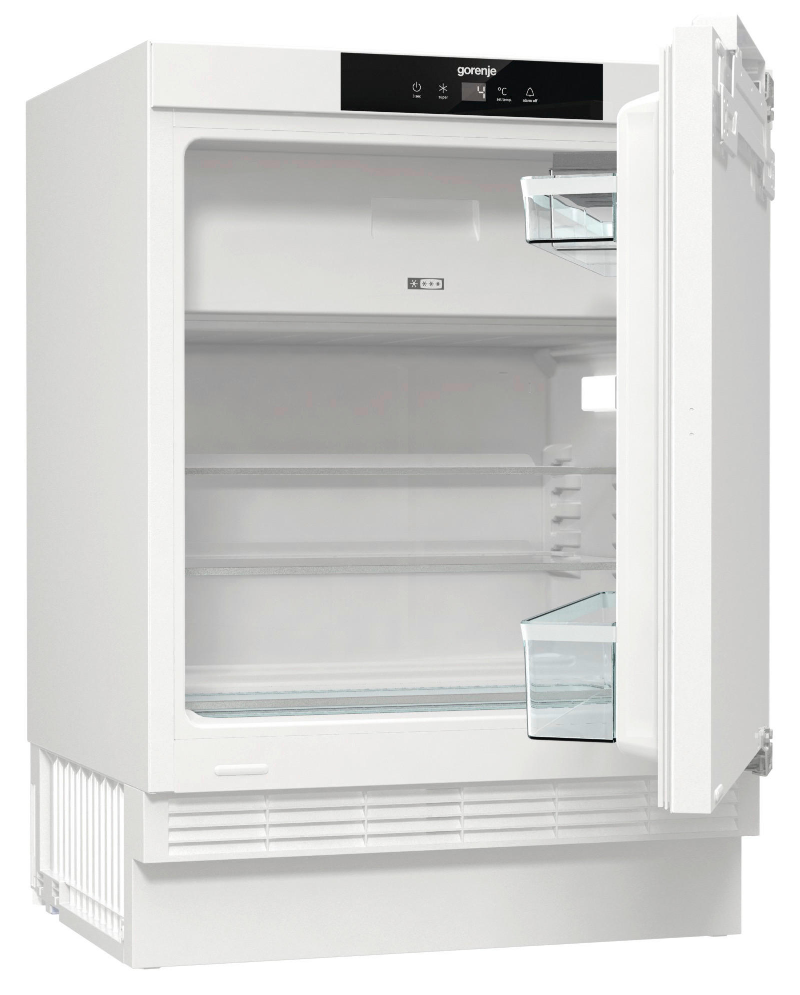 KÜHLSCHRANK 59,5/81,8/54,5 cm  - Weiß, MODERN, Kunststoff/Metall (59,5/81,8/54,5cm) - Gorenje