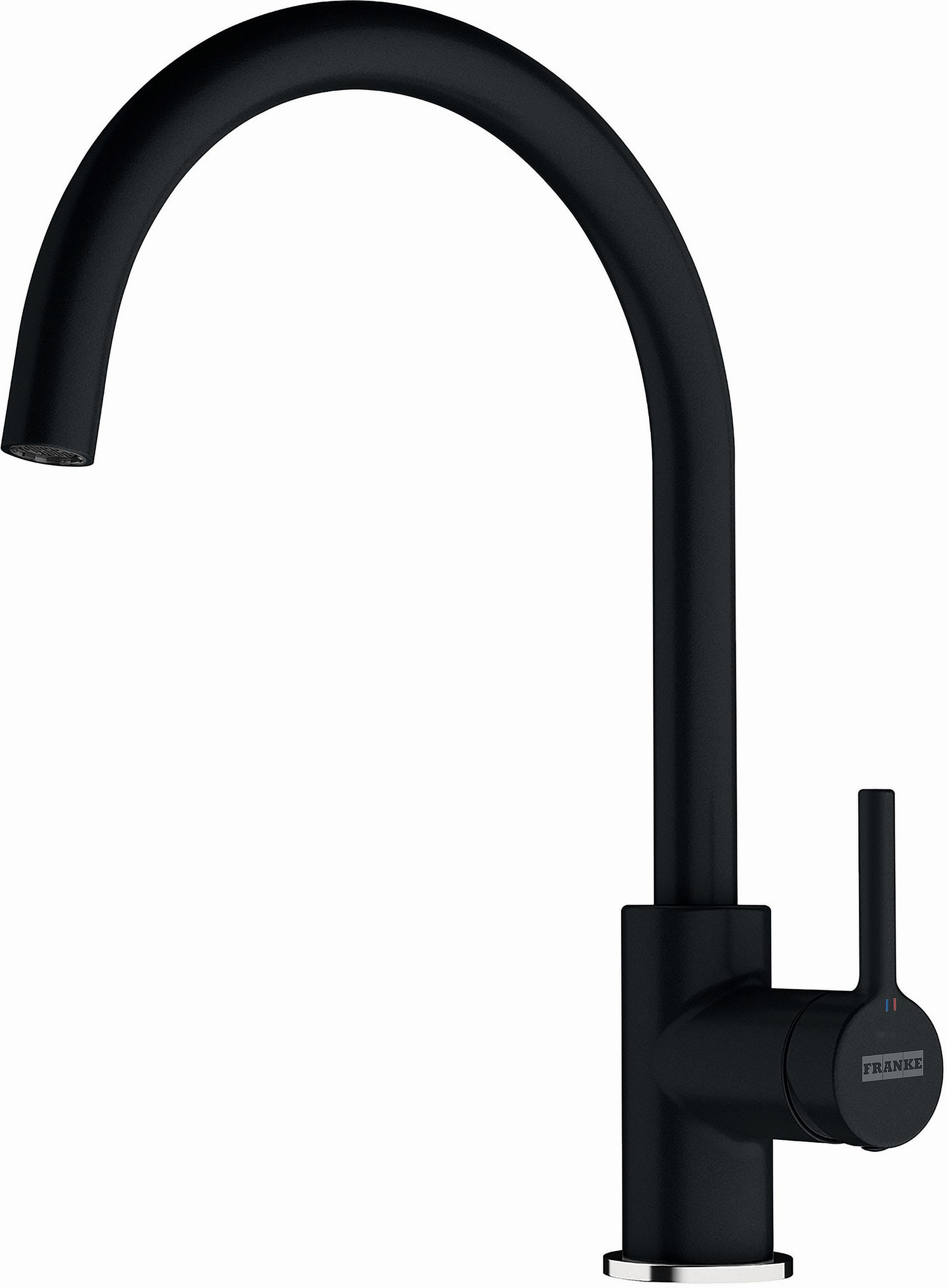 KÜCHENARMATUR Arm Lina J / 115.0626.020  - Schwarz, Basics, Metall (24/35/10cm) - Franke