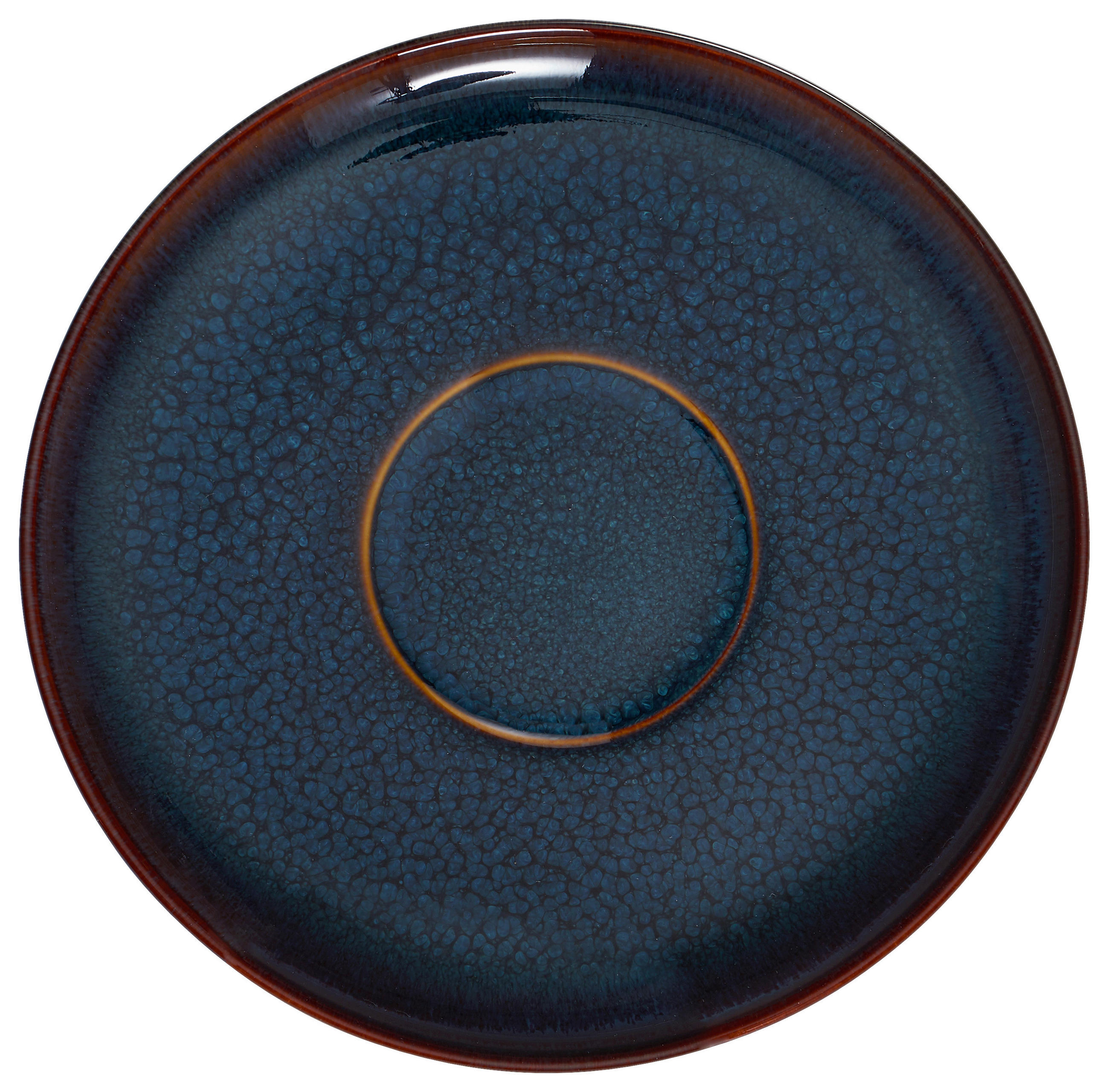 UNTERTASSE CRAFTED    - Dunkelblau, LIFESTYLE, Keramik (15cm) - Villeroy & Boch