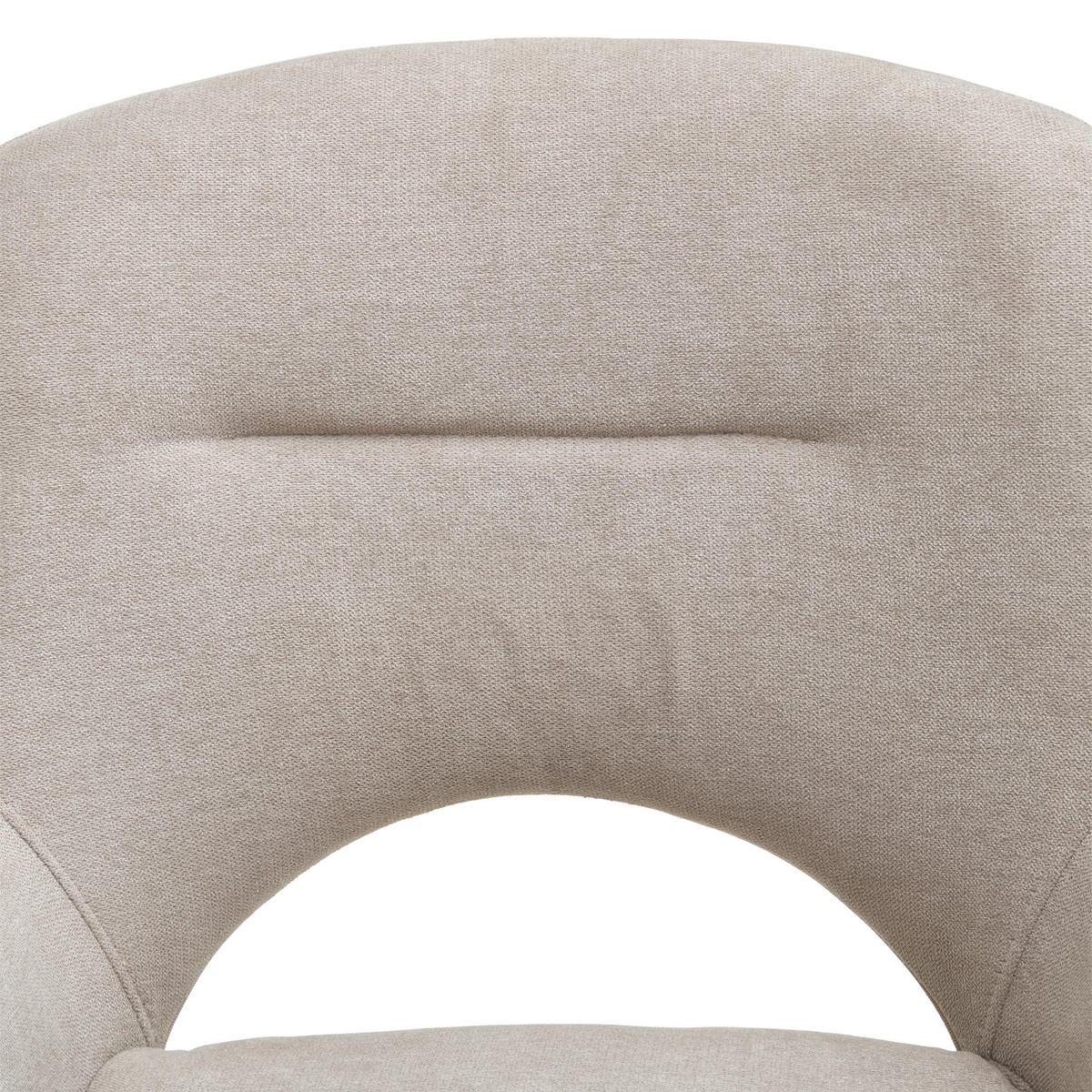 ARMLEHNSTUHL  in Eisen Webstoff  - Beige/Weiß, MODERN, Holz/Textil (62/84/62cm) - Livetastic
