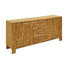 SIDEBOARD Eiche furniert, massiv geölt Eichefarben - Eichefarben/Silberfarben, LIFESTYLE, Holz/Metall (171,2/79,5/40cm) - Carryhome SIDEBOARD Eiche furniert, massiv geölt Eichefarben - Eichefarben/Silberfarben, LIFESTYLE, Holz/Metall (171,2/79,5/40cm) - Carryhome