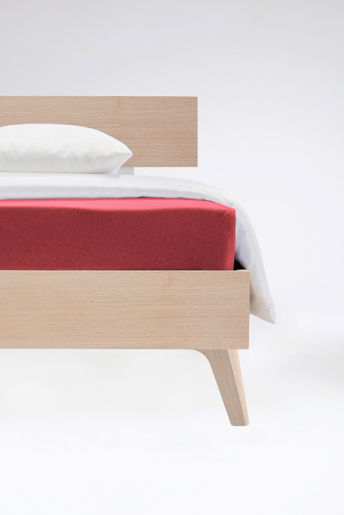 SPANNBETTTUCH Flausch Jersey Jersey  - Bordeaux, Basics, Textil (120/200cm) - Fleuresse