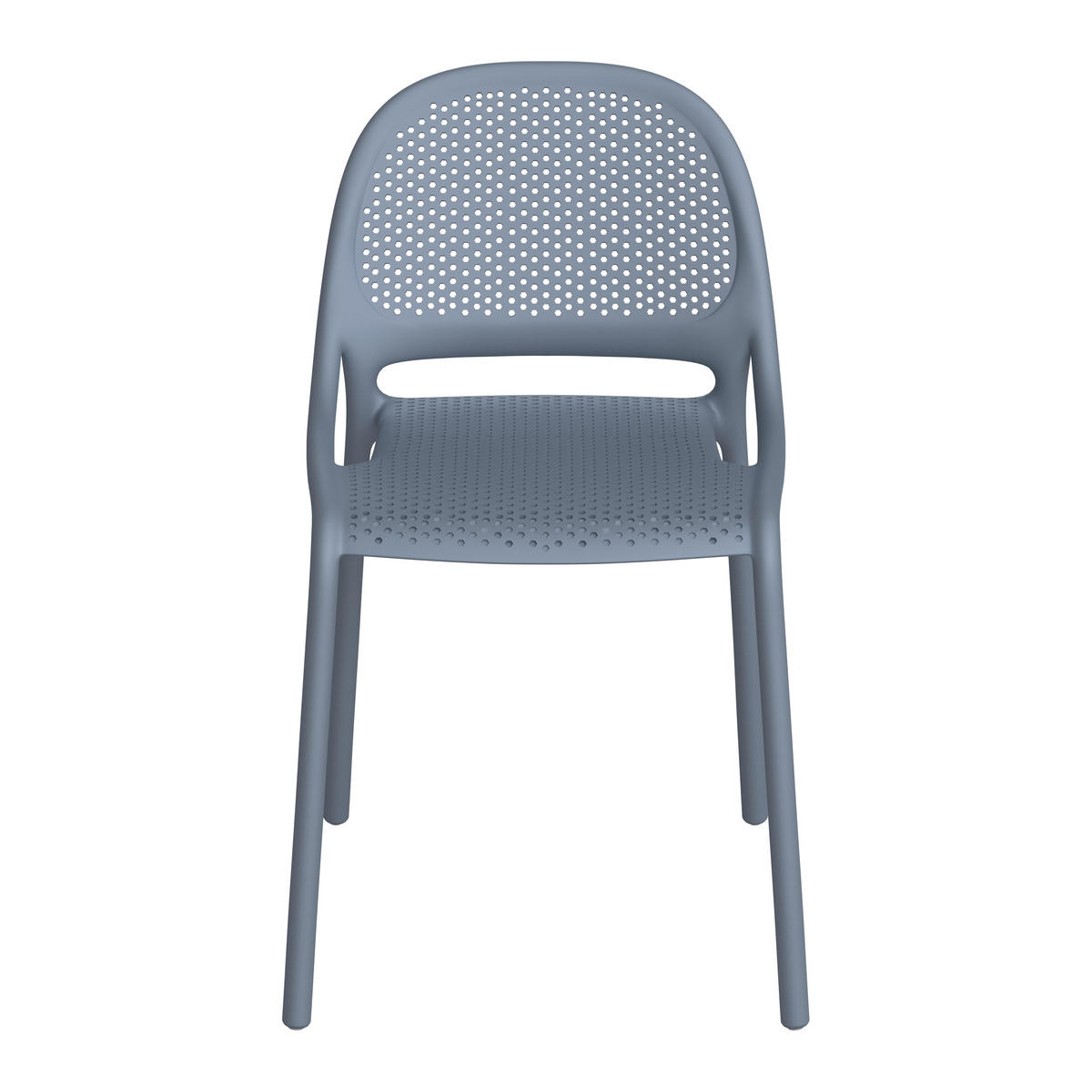 GARTENSTUHL Grau  - Grau, MODERN, Kunststoff (50/81/55cm) - Ambia Garden