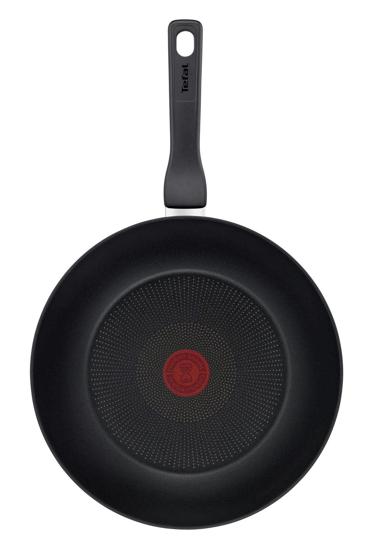 WOKPFANNE HARD TITANIUM PRO 28 cm  - Schwarz, Basics, Metall (28cm) - Tefal