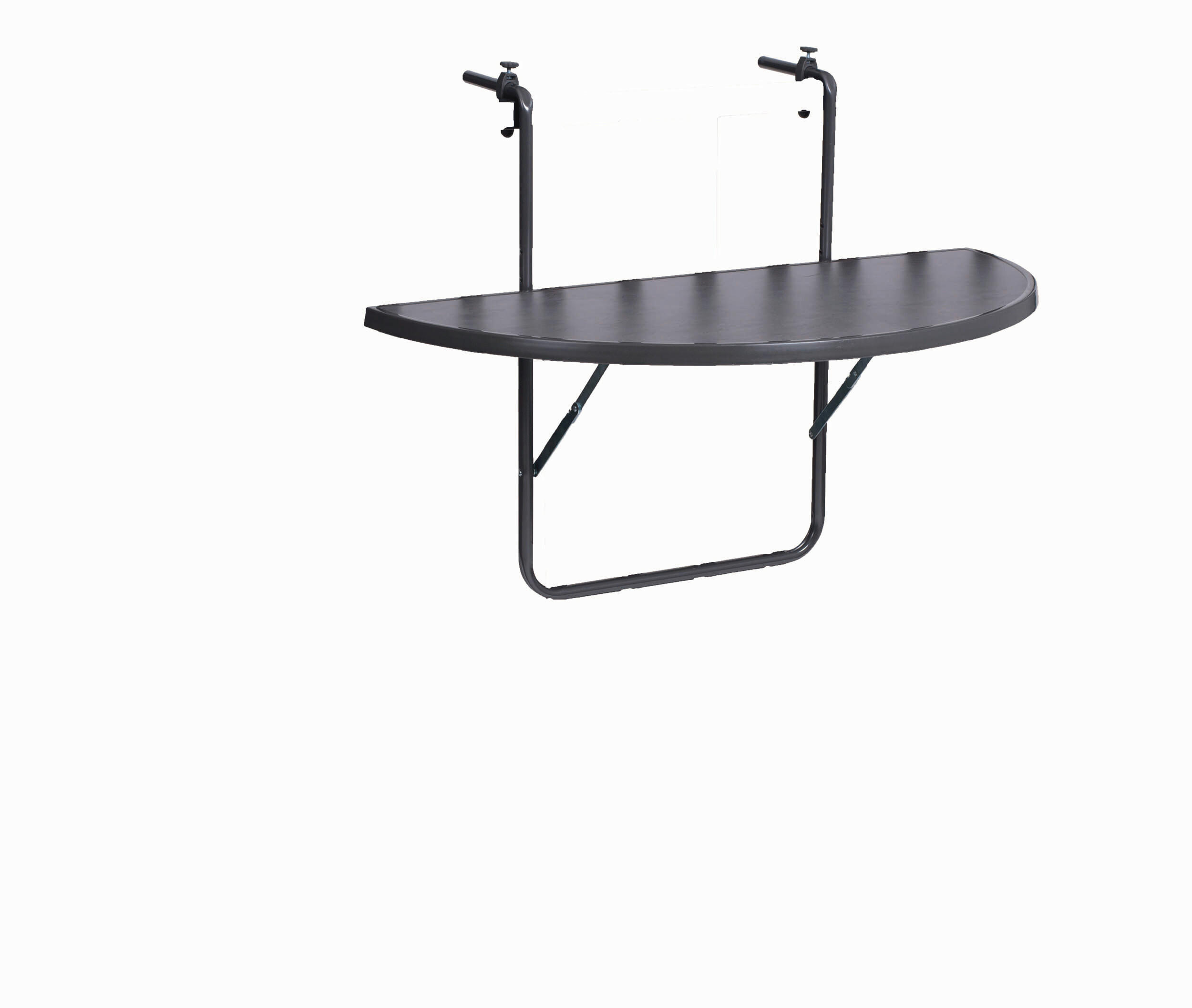 BALKONHÄNGETISCH 100/50/8 cm  - Anthrazit, Basics, Metall (100/50/8cm) - Gardenson