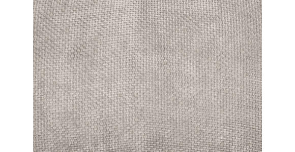 WOHNLANDSCHAFT Creme Struktur  - Creme/Schwarz, KONVENTIONELL, Textil/Metall (188/357/253cm) - Carryhome