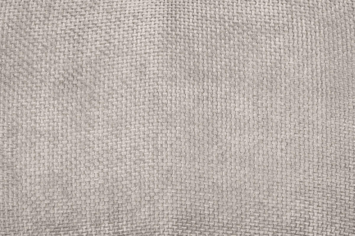 WOHNLANDSCHAFT in Struktur Creme  - Creme/Schwarz, KONVENTIONELL, Textil/Metall (188/357/253cm) - Carryhome