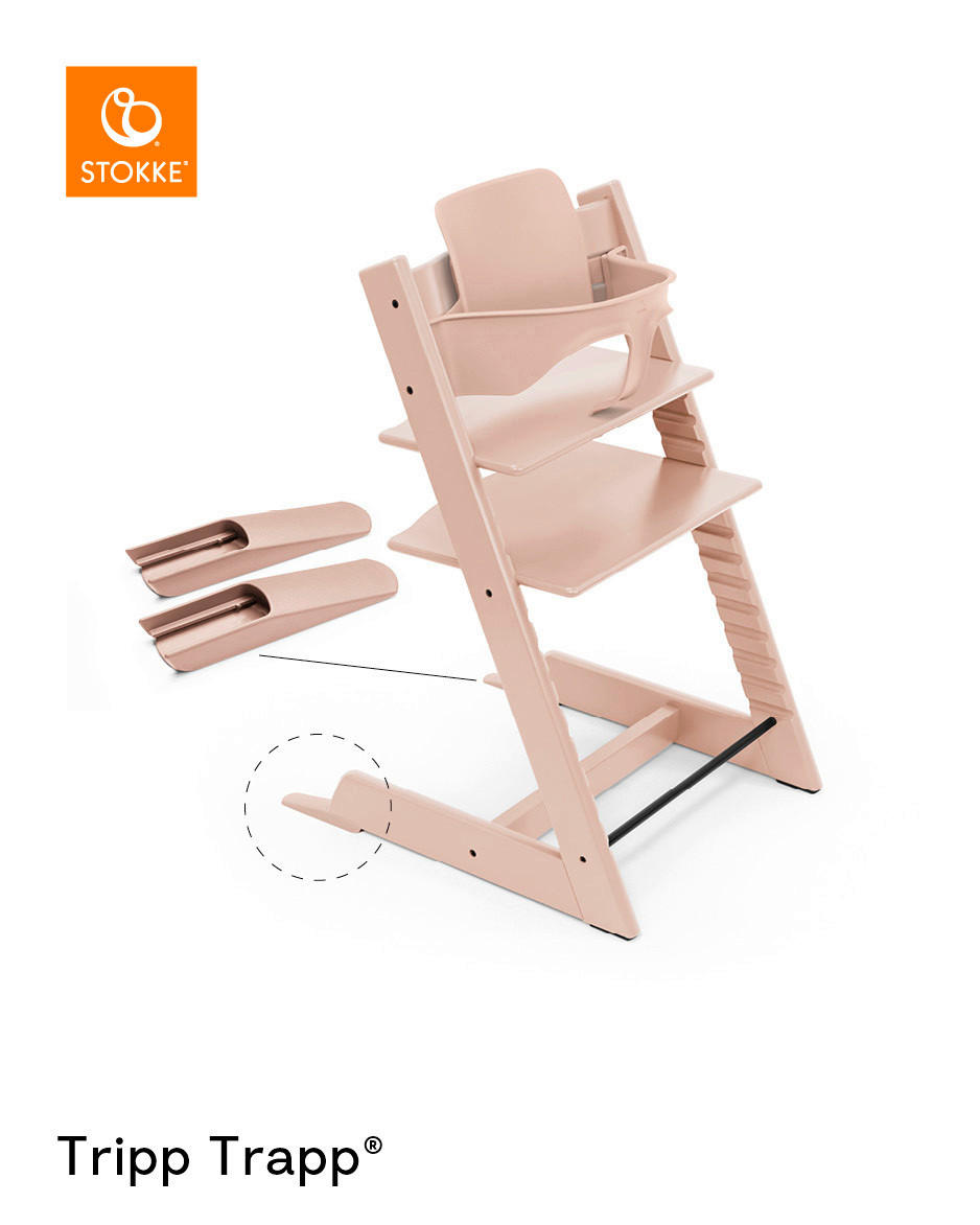 HOCHSTUHLBÜGEL Tripp Trapp Baby Set²  - Rosa, Basics, Kunststoff (43/19/22cm) - Stokke