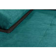 ECKSOFA  in Flachgewebe Schwarz, Türkis  175/271 cm  - Türkis/Schwarz, Design, Kunststoff/Textil (175/271cm) - Xora