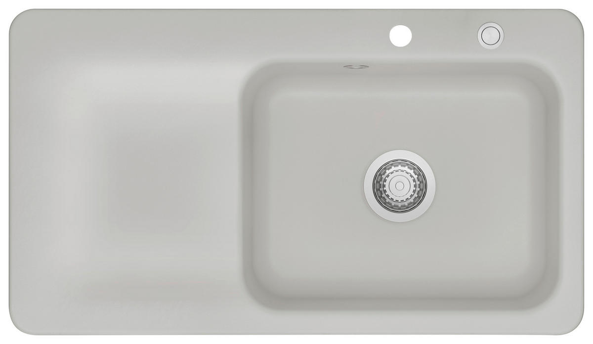 SPÜLE Juna 90 / 50140276  - Grau, Basics, Keramik (90/20/51cm) - Systemceram