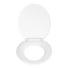 WC-SITZ Weiß - Weiß, Basics, Kunststoff (38/5,5/46cm)