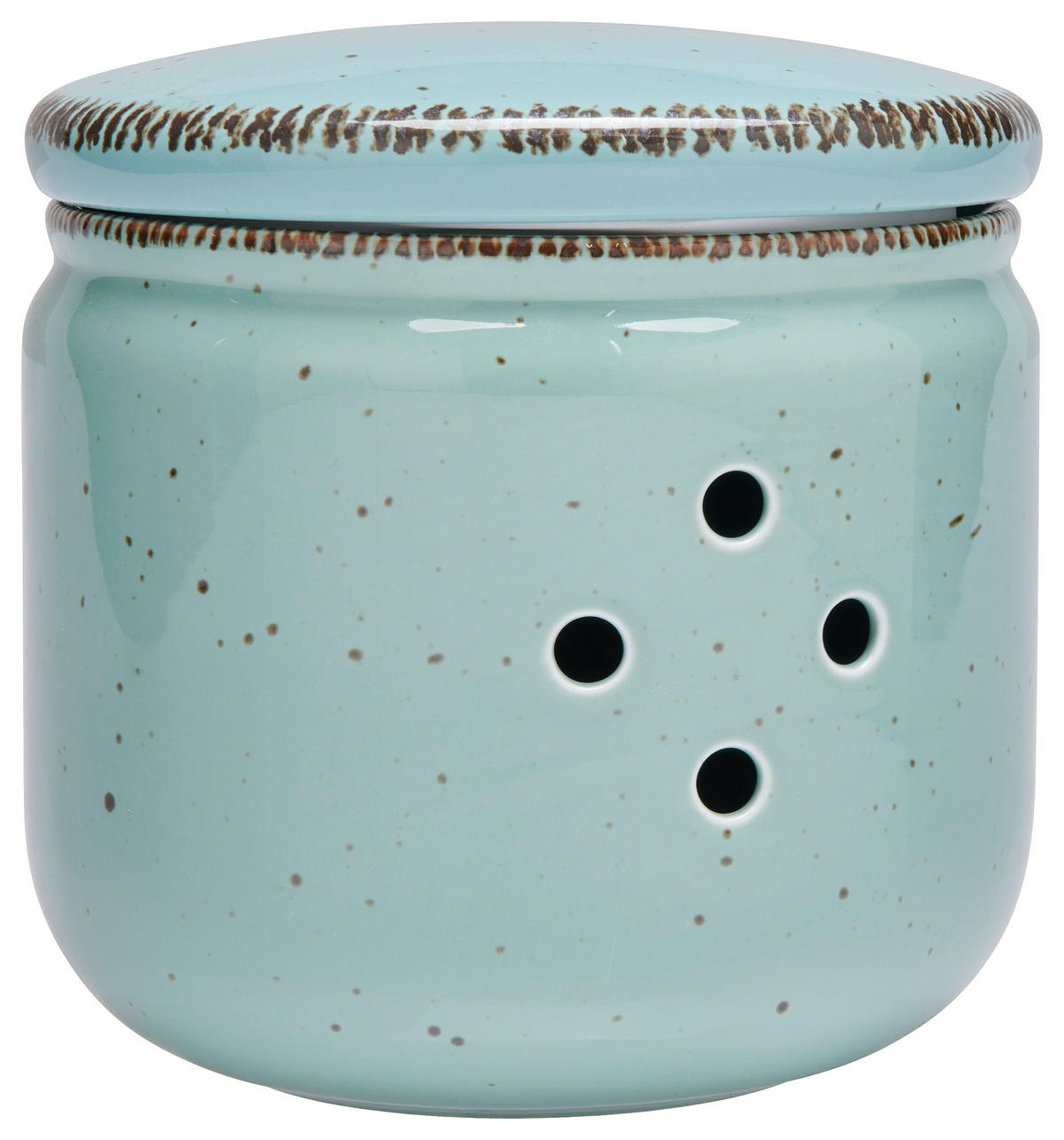 LONAC ZA ZALIHE    - tirkizna, Lifestyle, keramika (17/15cm) - Landscape