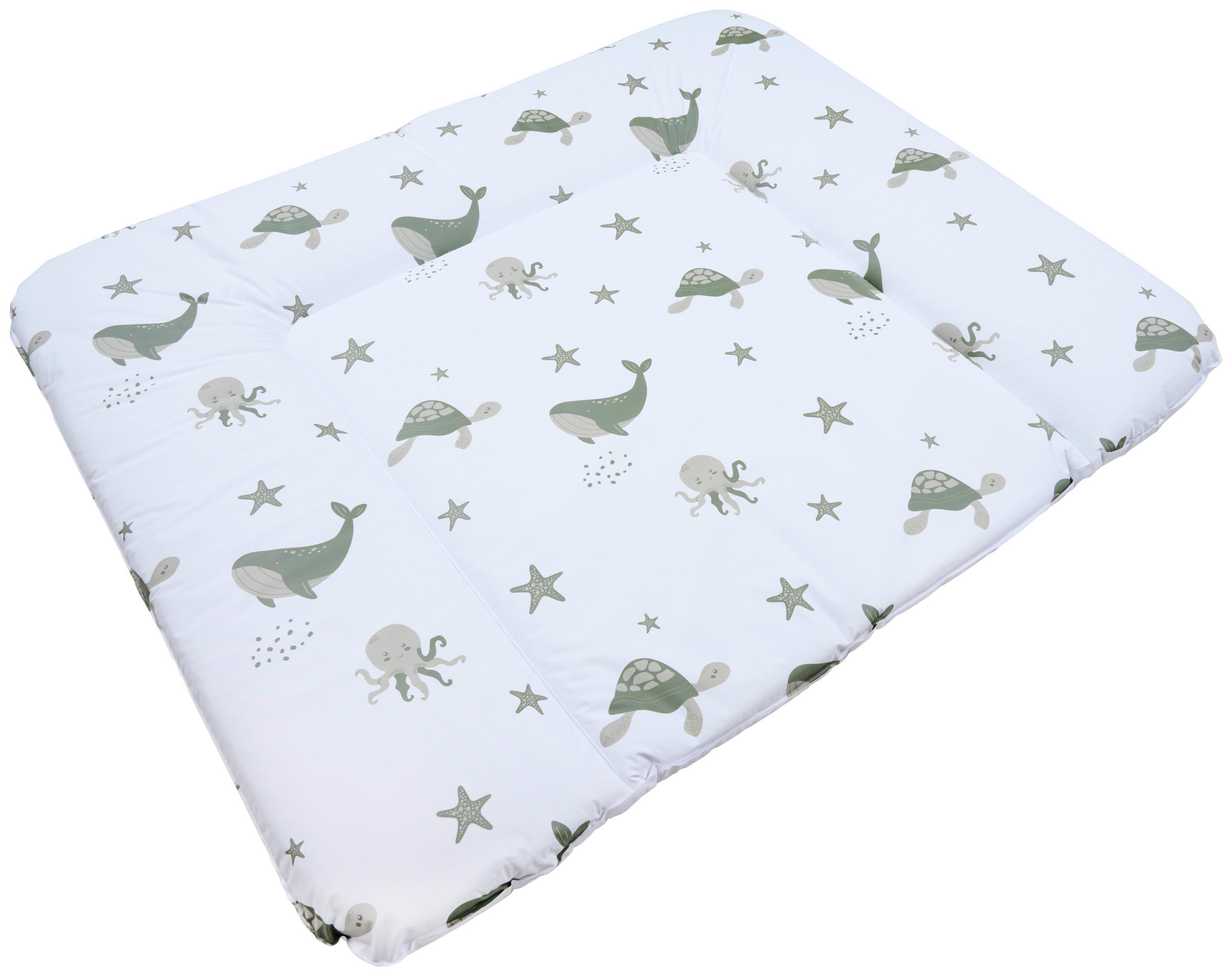 PŘEBALOVACÍ PODLOŽKA, 85/72 cm - vícebarevná, Basics, plast (85/72cm) - My Baby Lou