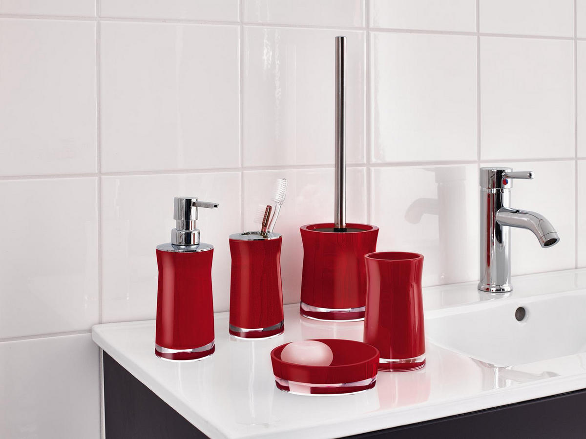 WC-BÜRSTE in Kunststoff  Kunststoff   - Chromfarben, Basics, Kunststoff (10,5/37/10,5cm)