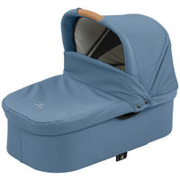 LIEGEWANNE IDA  - Graublau/Weiß, Basics, Textil (83/62/44cm) - Naturkind