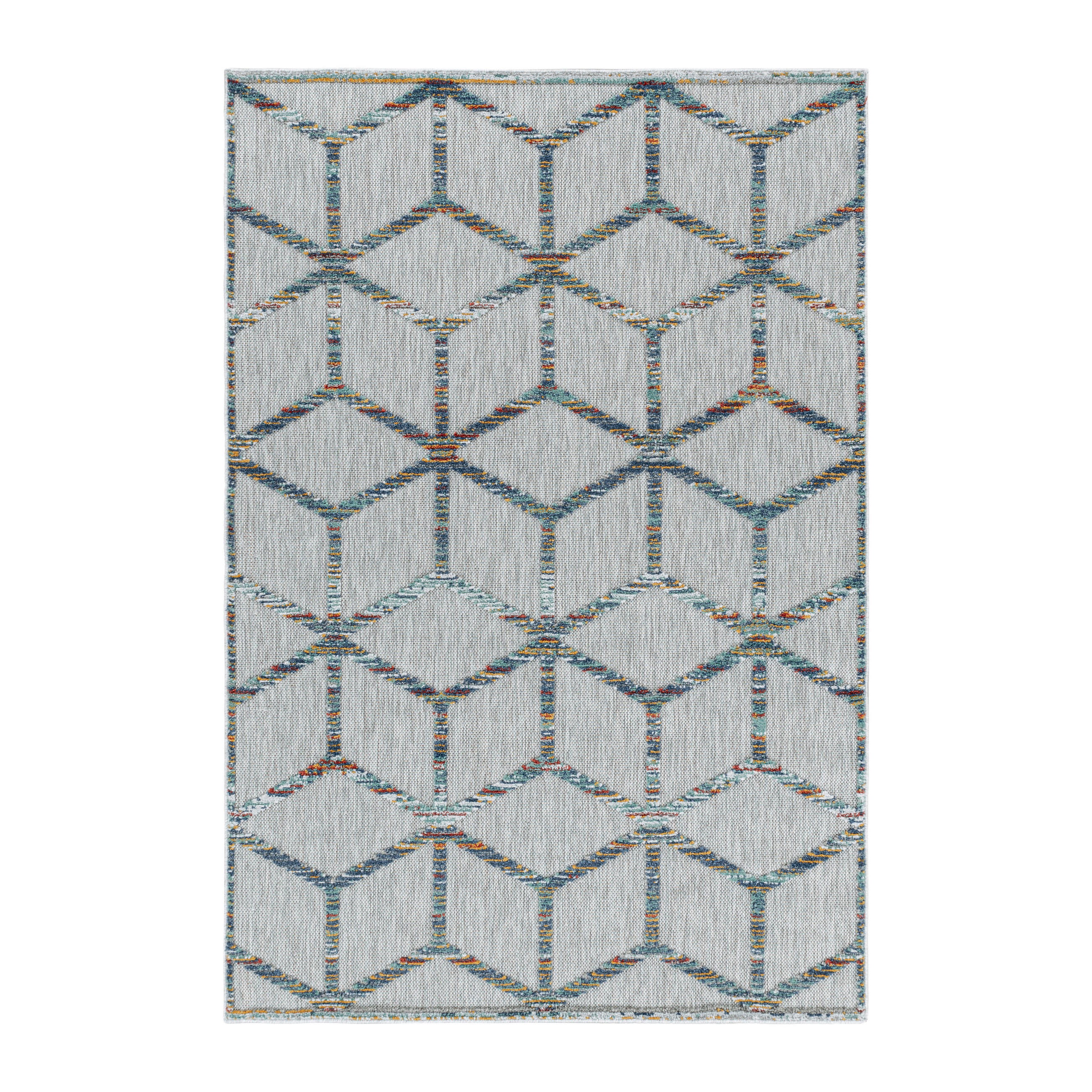 FLATVÄVD MATTA 140/200 cm Bahama  - multicolor, Design, textil (140/200cm) - Novel