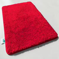 BADEMATTE SKY Rot 80/150 cm  - Rot, Basics, Kunststoff/Textil (80/150cm) - Floordirekt