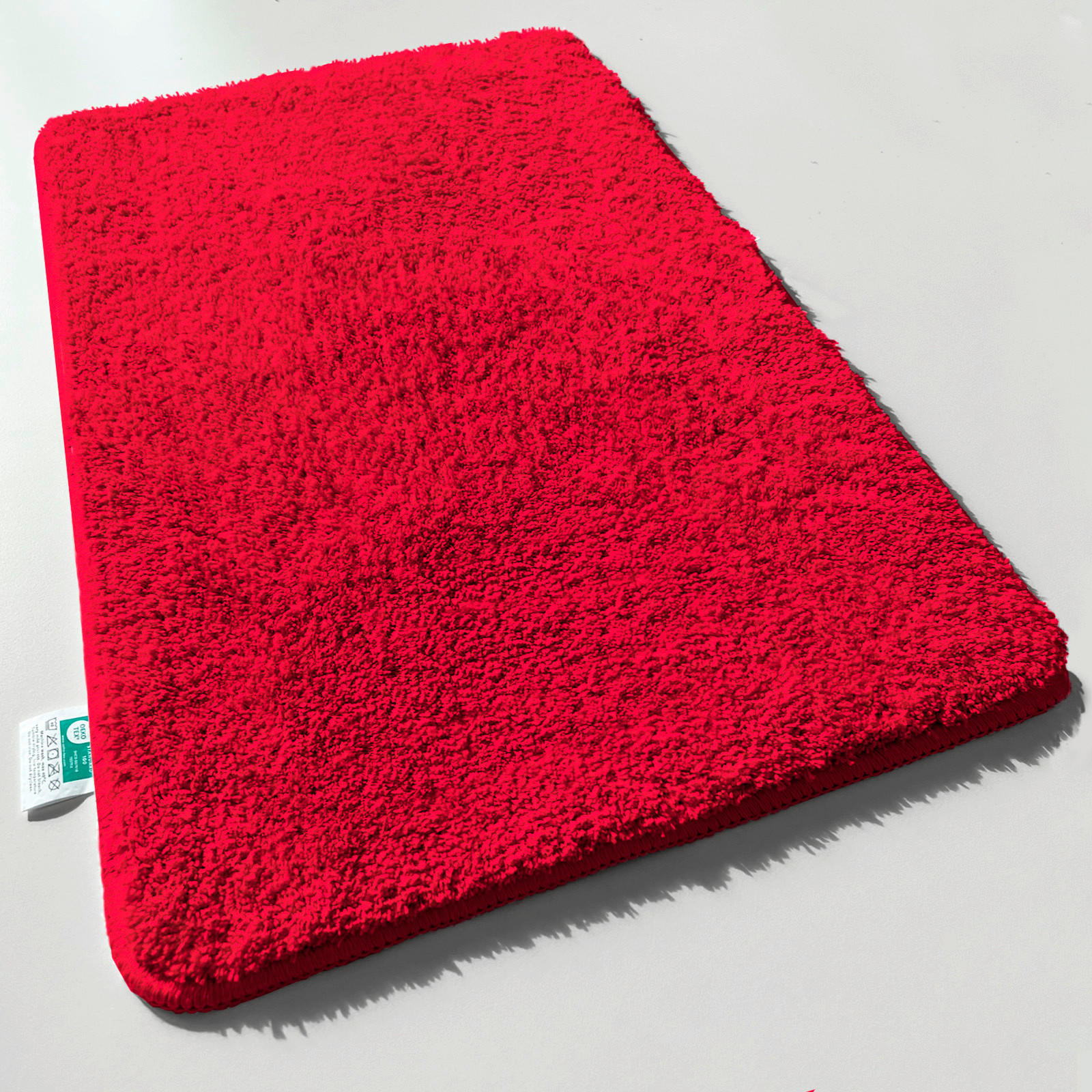 Floordirekt Badematte Sky Rot 60x100 cm