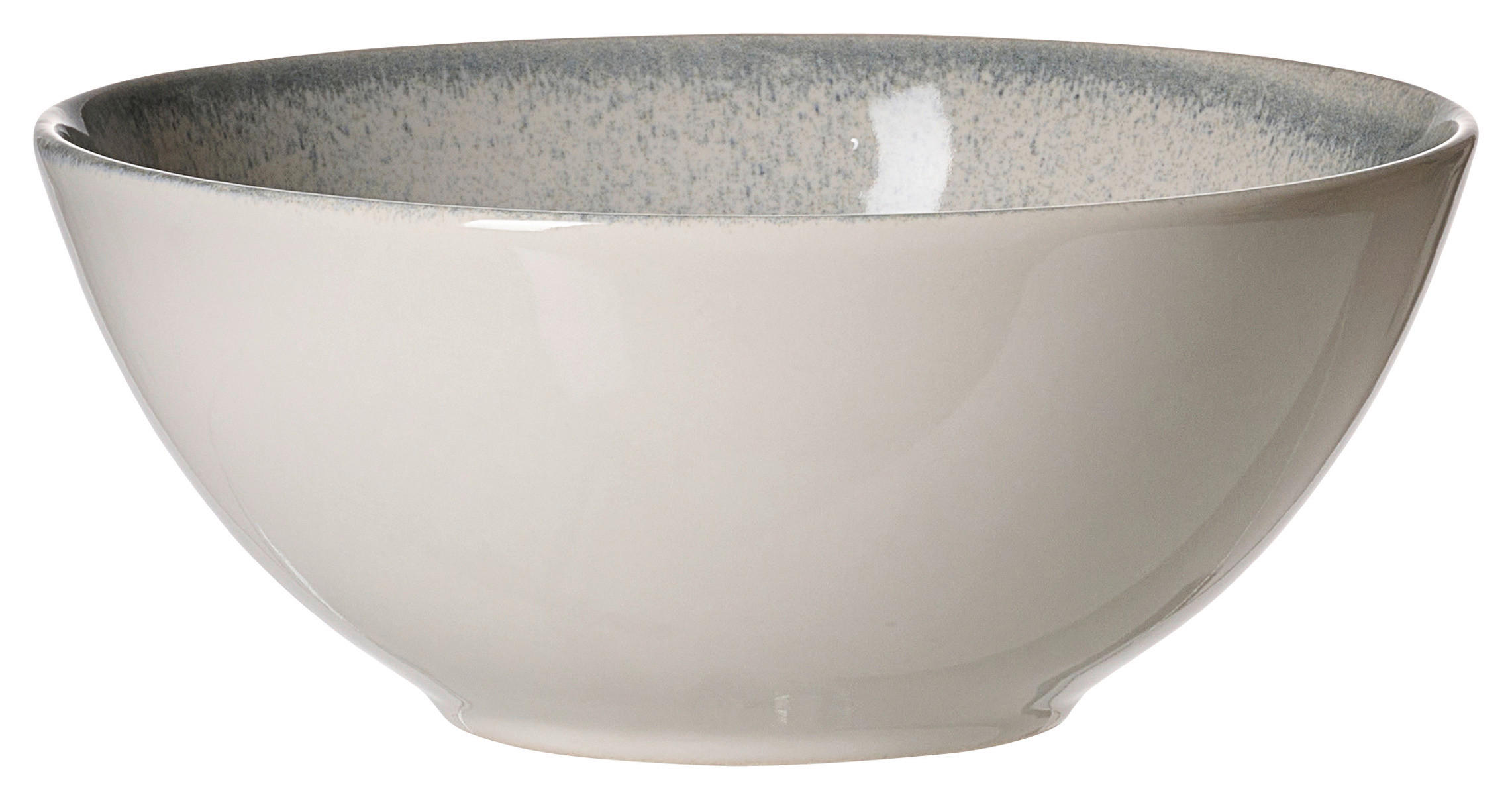 SCHALE Grana   - Blaugrau/Creme, KONVENTIONELL, Keramik (16,5/7cm) - Ritzenhoff Breker