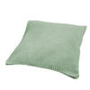 KISSENHÜLLE 50/50 cm  - Salbeigrün, Basics, Textil (50/50cm)