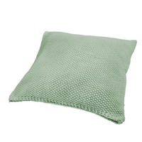KISSENHÜLLE 50/50 cm  - Salbeigrün, Basics, Textil (50/50cm)