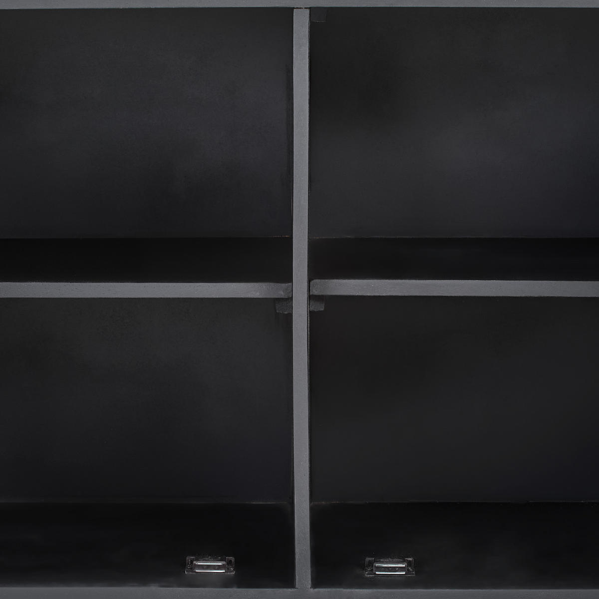 SIDEBOARD  150/75/40 cm 3 Schublade(n)  - Schwarz/Naturfarben, Design, Holz/Metall (150/75/40cm) - Livetastic