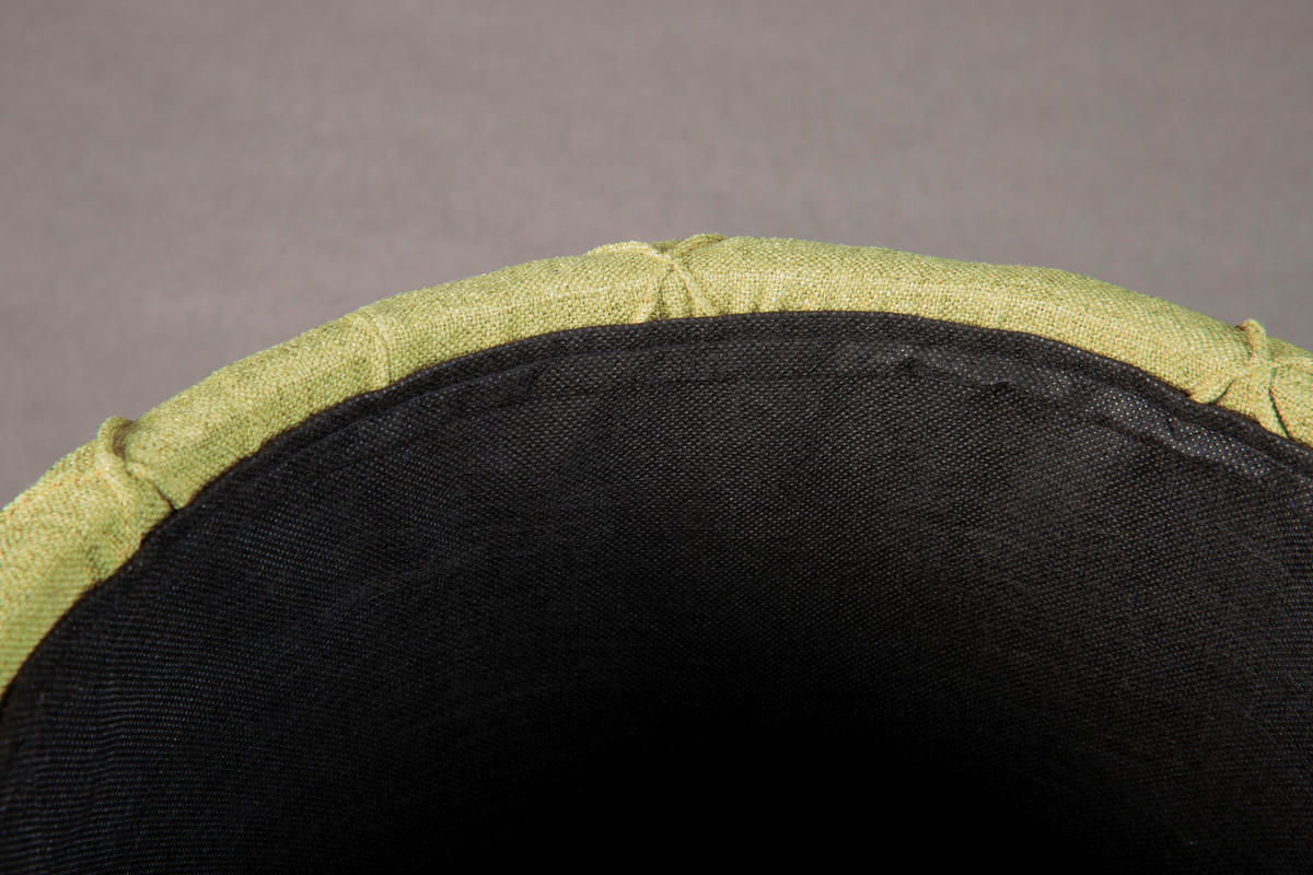 TABURET, plast, kompozitní dřevo, 34/40/34 cm - zelená, Konvenční, kompozitní dřevo/plast (34/40/34cm) - MID.YOU