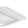 DECKENLEUCHTE    46,5/48,5/5 cm  - Chromfarben/Alufarben, Trend, Kunststoff/Metall (46,5/48,5/5cm) - Novel