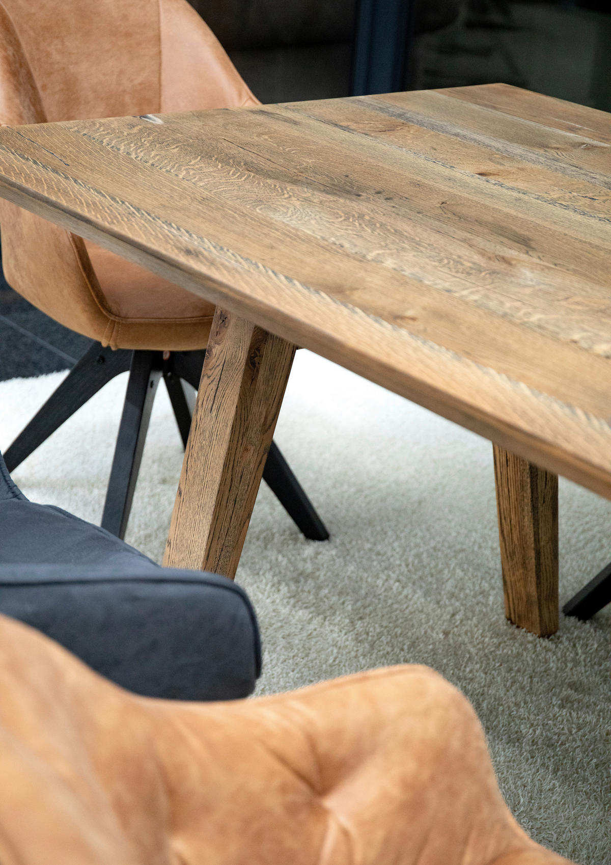 ESSTISCH in Holz 200/100/77 cm  - Eichefarben, MODERN, Holz (200/100/77cm) - Livetastic