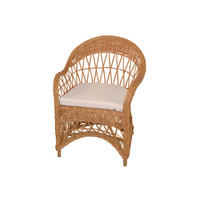 SESSEL Honig    - Honig, Natur, Holz (65/85/65cm) - MID.YOU