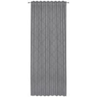 VERDUNKELUNGSVORHANG - Grau, KONVENTIONELL, Textil (135/245cm) - Boxxx