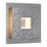 LED-WANDLEUCHTE - Silberfarben, Design, Kunststoff/Metall (18/6,5/18cm) LED-WANDLEUCHTE - Silberfarben, Design, Kunststoff/Metall (18/6,5/18cm)