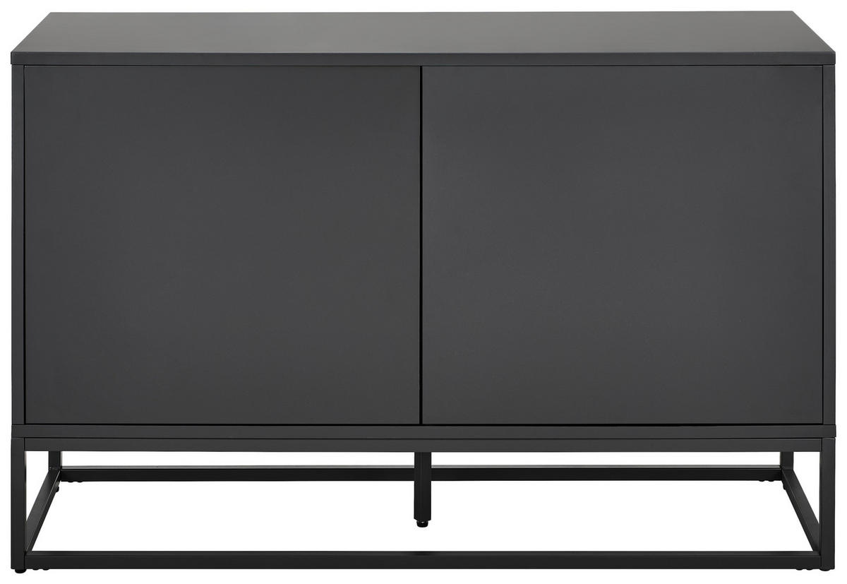 SIDEBOARD Libreville 120/76/40 cm  - Grau, Design, Holzwerkstoff/Metall (120/76/40cm) - MID.YOU