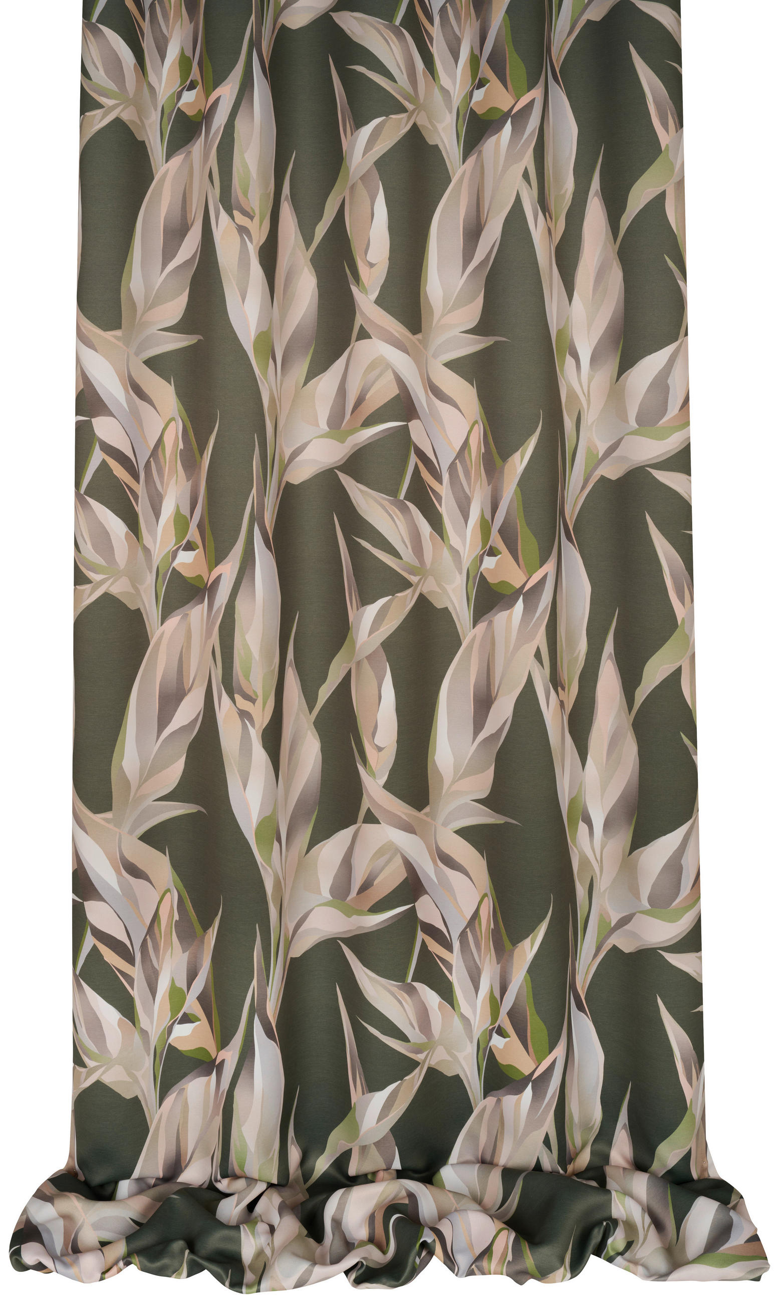 VORHANGSTOFF per lfm Verdunkelung  - Grün, Design, Textil (150cm) - Esposa