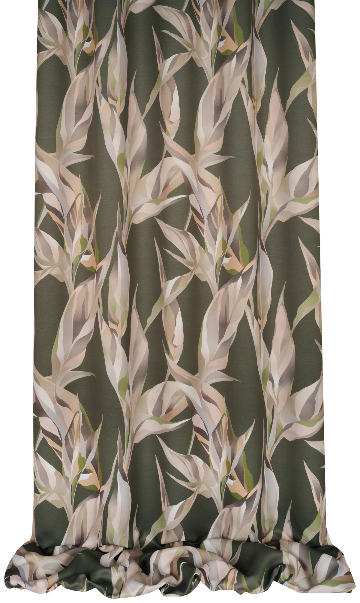 VORHANGSTOFF per lfm Verdunkelung  - Grün, Design, Textil (150cm) - Esposa