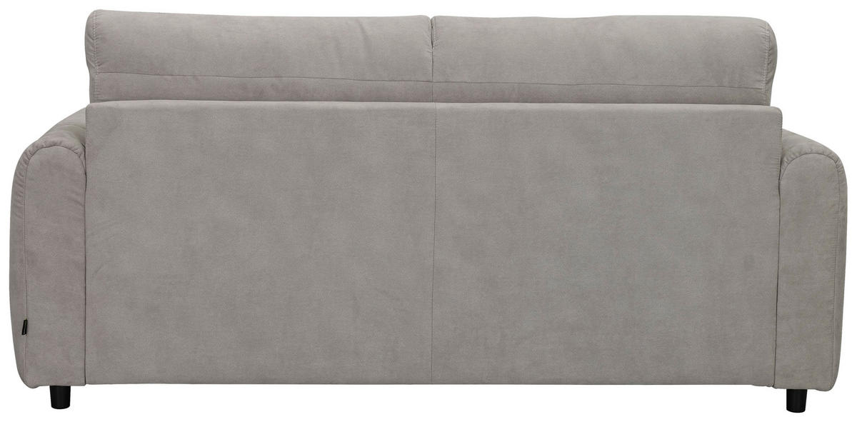 SCHLAFSOFA Leinenoptik Taupe  - Taupe/Schwarz, Design, Kunststoff/Textil (198/91/100cm) - Carryhome