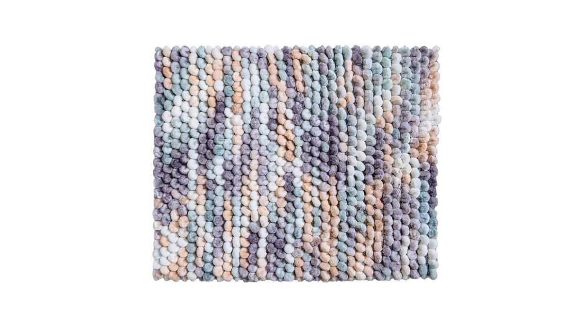 BIDET-VORLEGER Multicolor 50/60 cm  - Multicolor, KONVENTIONELL, Kunststoff/Textil (50/60cm) - Grund