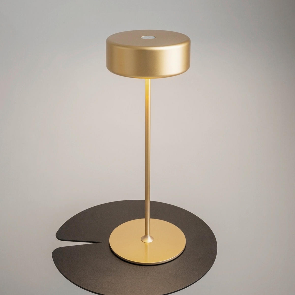 AKKU-TISCHLEUCHTE AI Collaboration 12/34,5 cm   - Goldfarben, Design, Metall (12/34,5cm) - MAYTONI